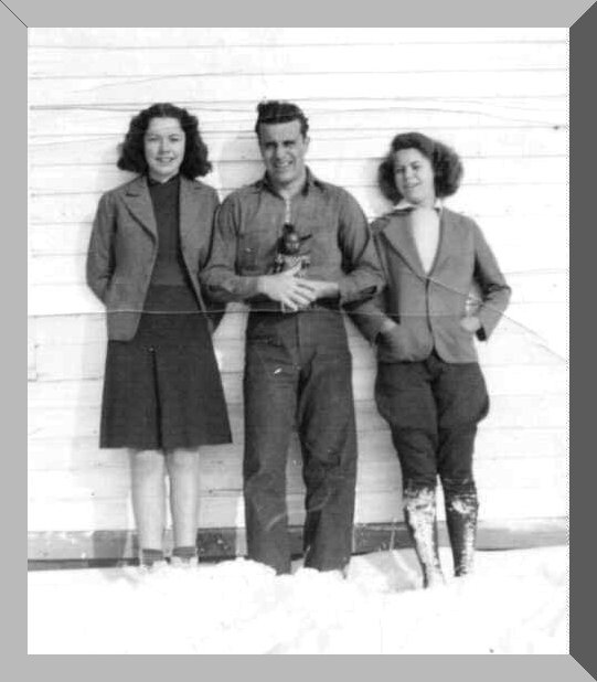 Norma, Clarence, and Lota Ann