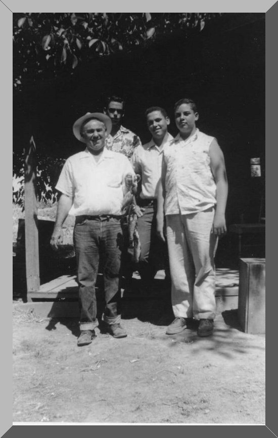 Oscar Conley and kids