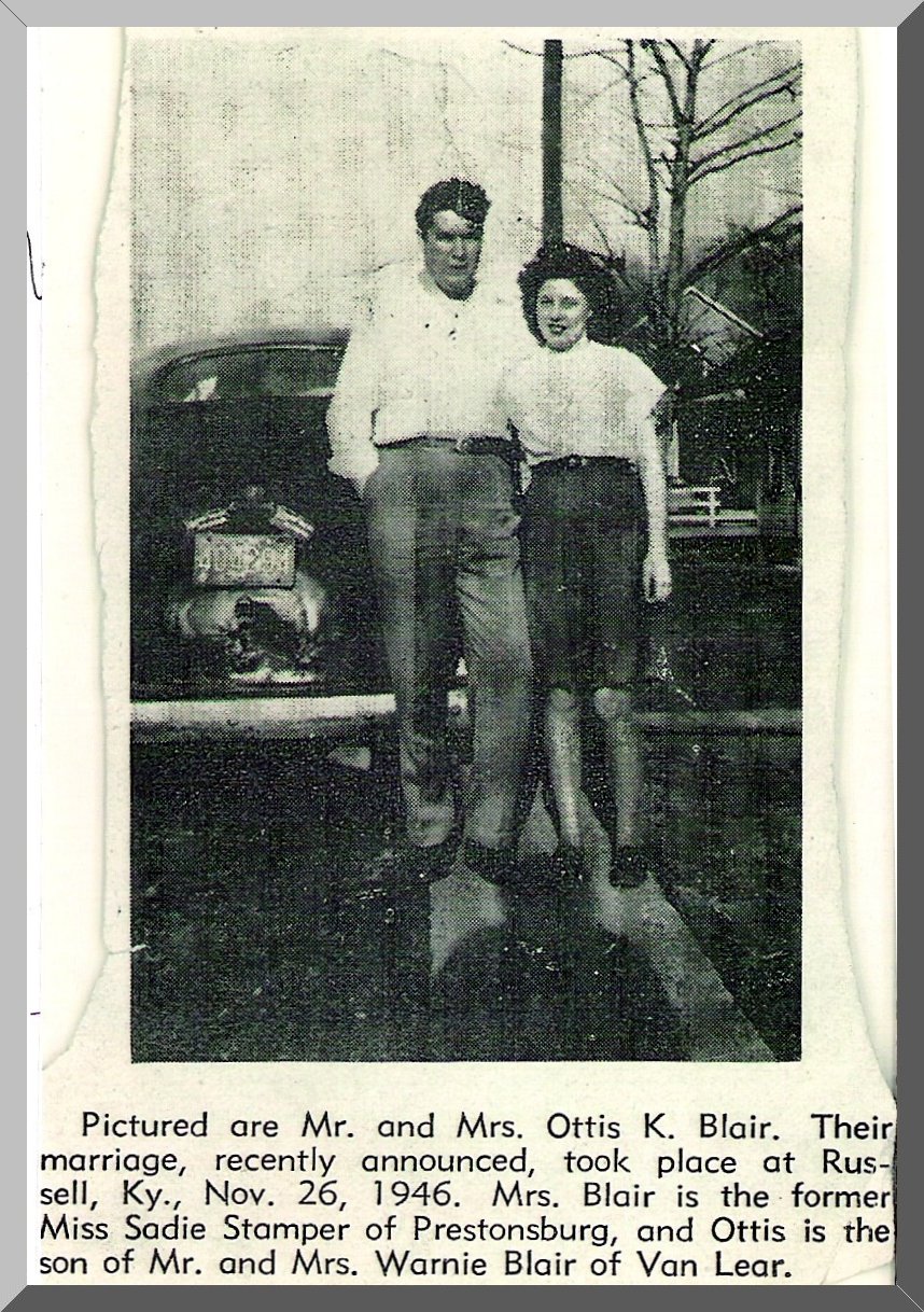 Buster and Sadie Blair