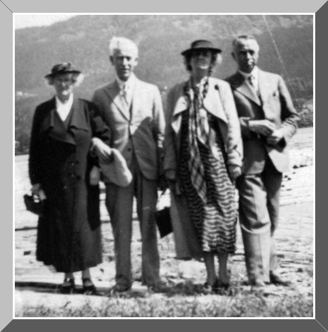 Ruth and Oscar in Flekkefjord, Norway