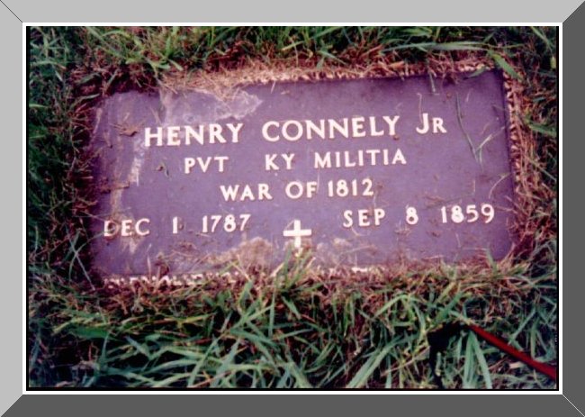 Henry Connelly Jr.'s headstone